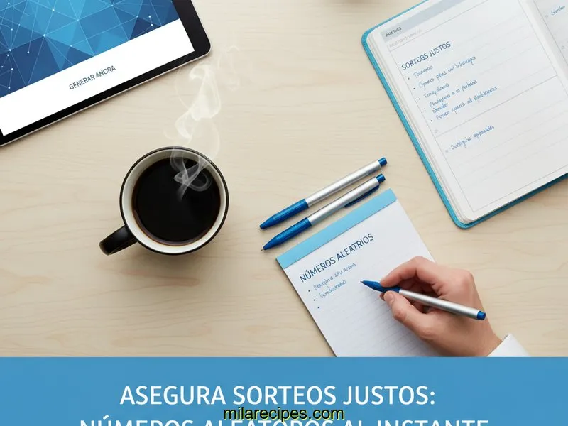 Ilustración para la guía de Asegura Sorteos Justos: Genera Números Aleatorios al Instante