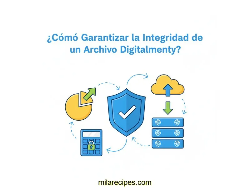 ¿Cómo Garantizar la Integridad de un Archivo Digitalmente?