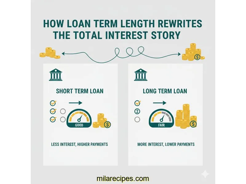 How Loan Term Length Rewrites the Total Interest Story