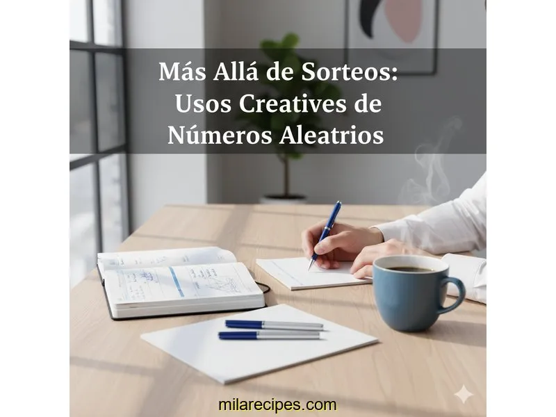 Ilustración para la guía de Más Allá de Sorteos: Usos Creativos de Números Aleatorios