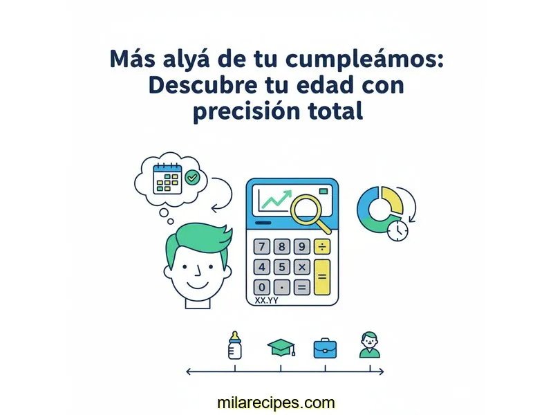 Más allá de tu cumpleaños: Descubre tu edad con precisión total