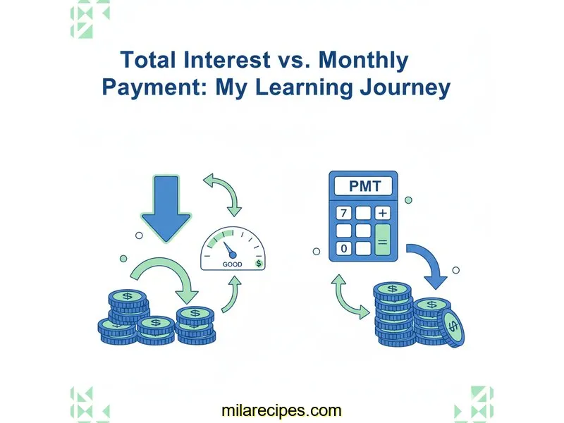Total Interest vs. Monthly Payment: My Learning Journey