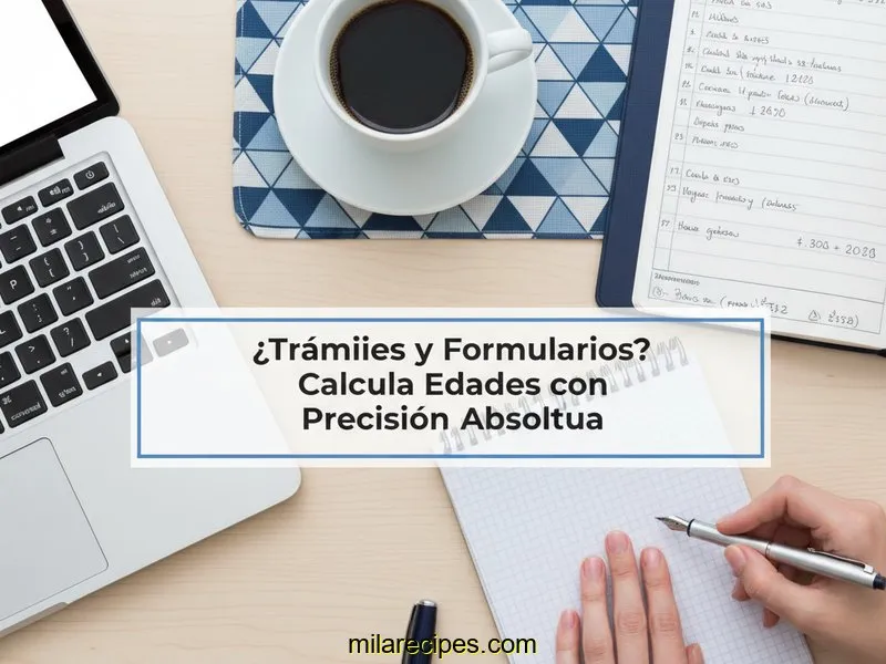 Ilustración para la guía de ¿Trámites y Formularios? Calcula Edades con Precisión Absoluta
