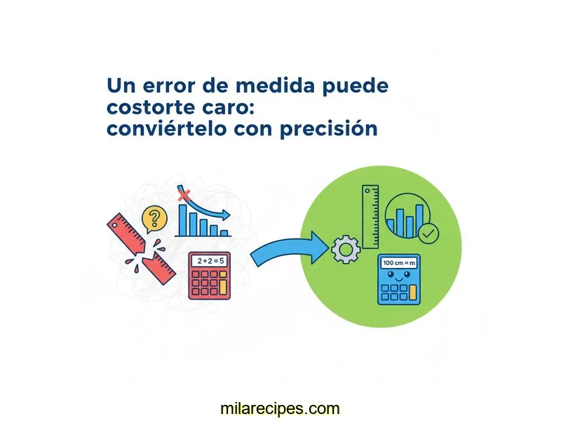 Un error de medida puede costarte caro: conviértelo con precisión