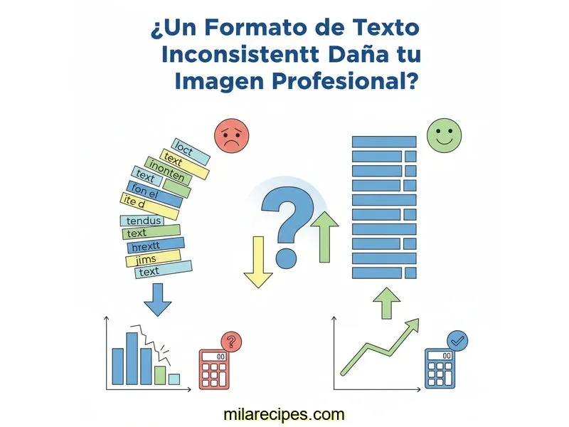 ¿Un Formato de Texto Inconsistente Daña tu Imagen Profesional?