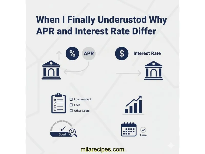 When I Finally Understood Why APR and Interest Rate Differ